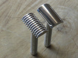 Safety Razor DE11 and DE11.5 in 316L stainless steel.