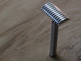 Safety Razor DE11 and DE11.5 in 316L stainless steel.