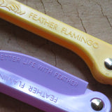 Flamingo S folding face razor