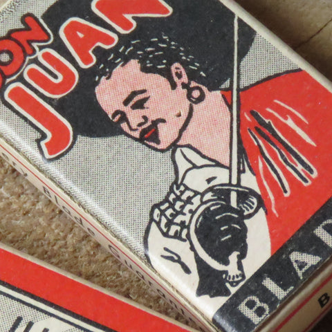 Don Juan vintage double edged blades for safety razor