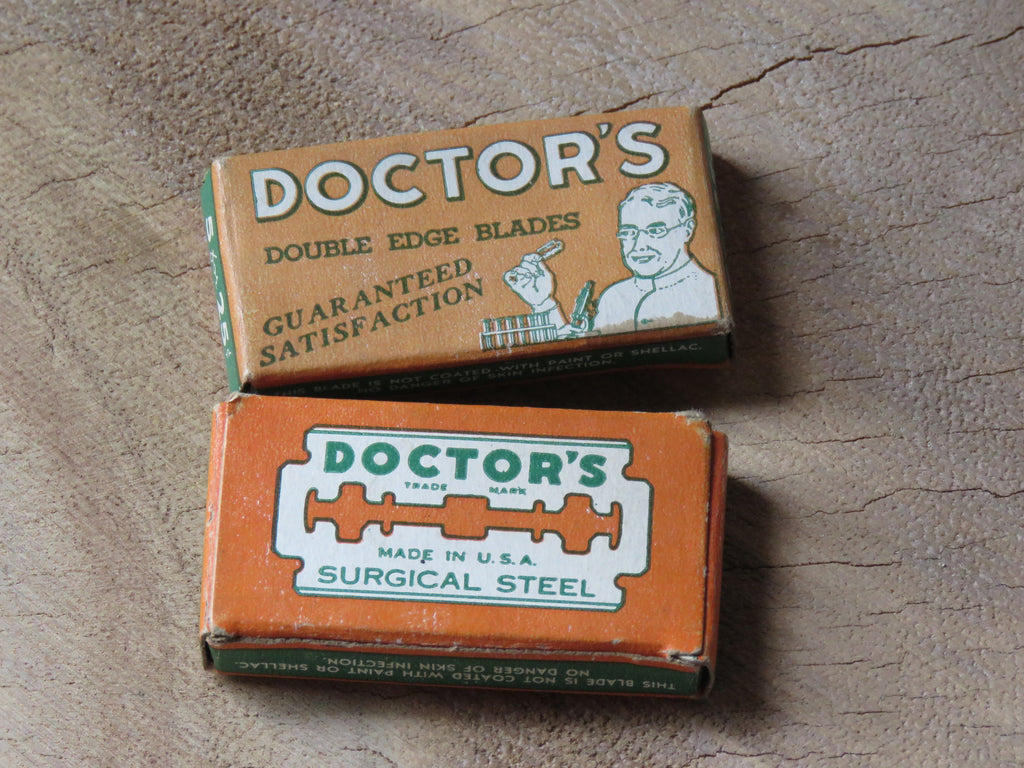 Doctor's vintage double edged blades for safety razor – Bundubeard