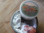 Kirsten se Bos shaving soaps and aftershave products.