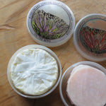 'On the berg' shaving soaps and aftershave products.