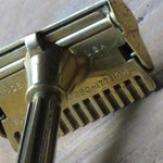 Gem Micromatic Open comb MMOC in Brass (V236)