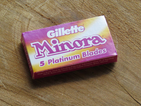 Gillette Minora blades for Safety Razor - Bundubeard