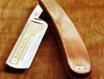 Dovo straight razor 1065831 Red wood - Bundubeard