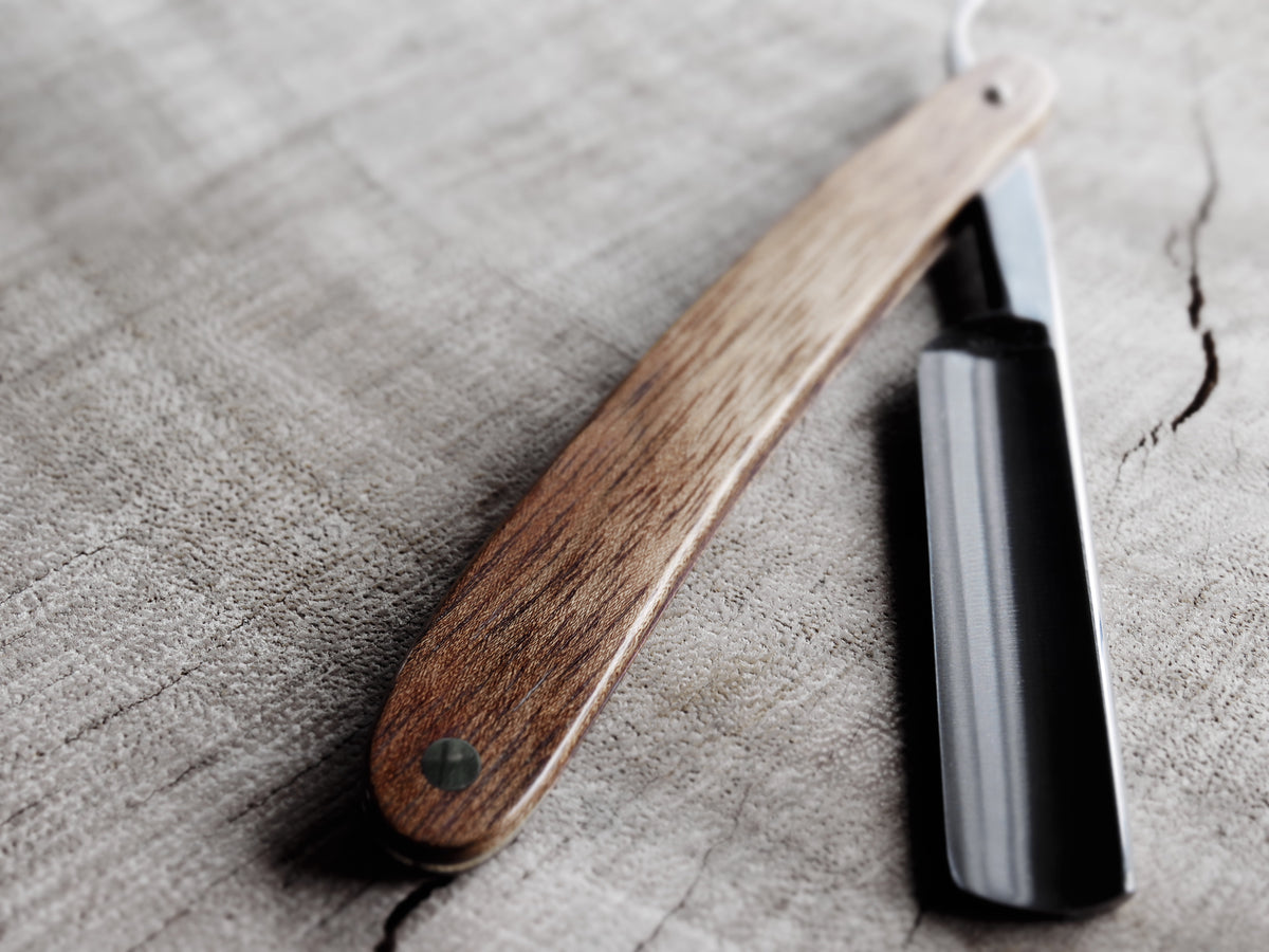 Dovo straight razor 1065831 Red wood – Bundubeard