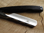 Dovo straight razor 1186811 "Flowing' with Ebony scales. - Bundubeard