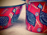 Hand painted African themed bowl and cup set. - Bundubeard