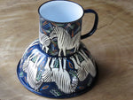 Hand painted African themed bowl and cup set. - Bundubeard
