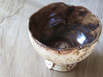 Lace on clay handmade bowls - Bundubeard