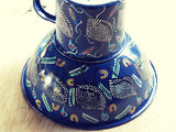 Hand painted African themed bowl and cup set. - Bundubeard