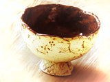 Lace on clay handmade bowls - Bundubeard