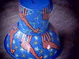 Hand painted African themed bowl and cup set. - Bundubeard