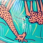 Hand painted African themed bowl and cup set. - Bundubeard