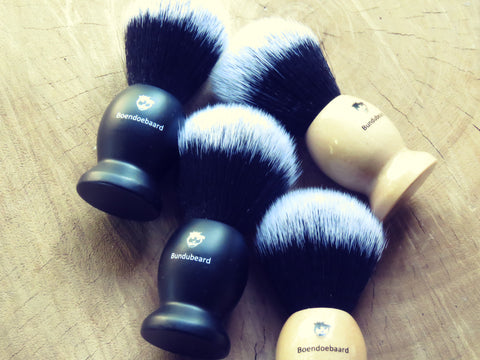 Synthetic Brush (tuxedo) - Bundubeard