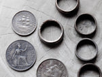 Coin rings made of copper and brass (Old SA coins) - Bundubeard