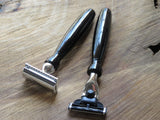 Cartridge/Safety Razor in black bakelite - Bundubeard