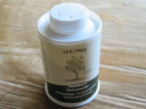 Earthsap Foot Powder Tea-tree (150ml) - Bundubeard