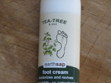 Earthsap Foot Cream Tea-tree and mint - Bundubeard