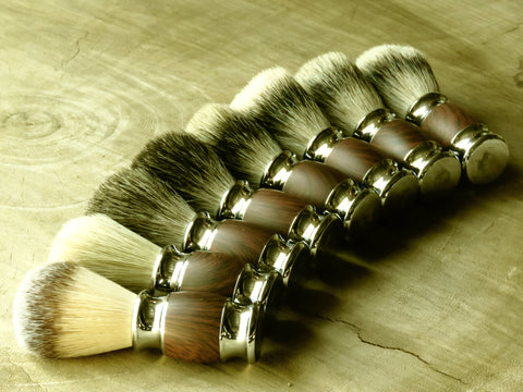 Brush dark wood wrapping - Bundubeard