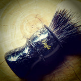 Black eagle Rhino slim in black feathers 25 mm - Bundubeard