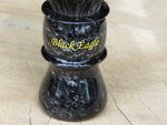 Black eagle Rhino slim in black feathers 25 mm - Bundubeard