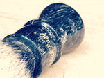 Black eagle Rhino slim in black feathers 25 mm - Bundubeard