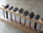 Pearl shaving safety razor rack- 7 spot - Bundubeard