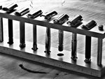 Pearl shaving safety razor rack- 7 spot - Bundubeard