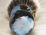 Hardekool burl in blue resin (CB106) - Bundubeard