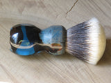 Hardekool burl in blue resin (CB106) - Bundubeard