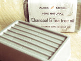 Aloes Myrrh Charcoal and teatree soap - Bundubeard