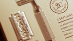 Rockwell razor Model 2C Razor (White chrome finish) - Bundubeard