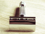 Rockwell razor Model 2C Razor (White chrome finish) - Bundubeard