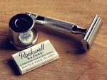 Rockwell razor Model 2C Razor (White chrome finish) - Bundubeard