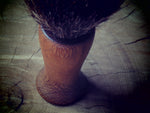Meranti brush with a mixed badger knot - Bundubeard