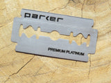 Parker double edged blades for safety razors and shavettes - Bundubeard