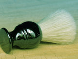 Goblet shaped brush in hard chrome. - Bundubeard
