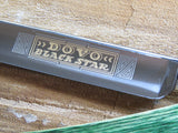 Dovo straight razor Pakkawood Green 141584 - Bundubeard