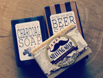 Rose en Bos Charcoal activated body bar - Bundubeard