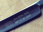 Straight Razor. ZY 34820 Ivory plastic - Bundubeard