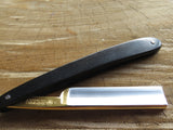 Dovo straight razor 255831 Ebony - Bundubeard