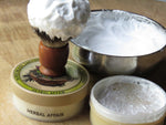 Herbal affair shaving soap. - Bundubeard