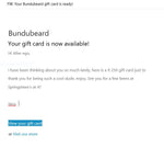 Gift Card - Bundubeard
